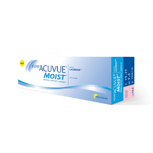 Однодневные контактные линзы Acuvue 1-day Moist